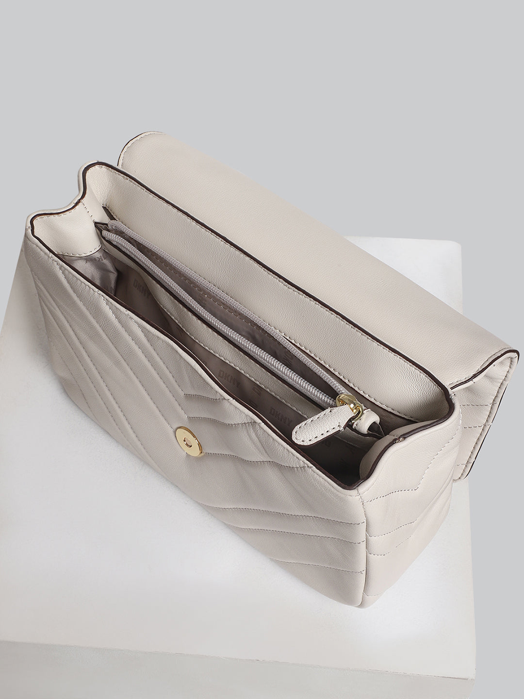 DKNY Women Grey Shoulder Bag