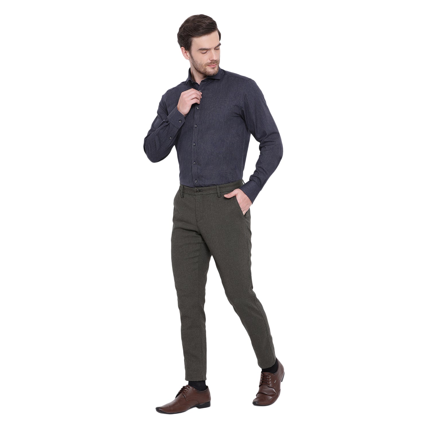 Bruun & Stengade Men Collar Shirt