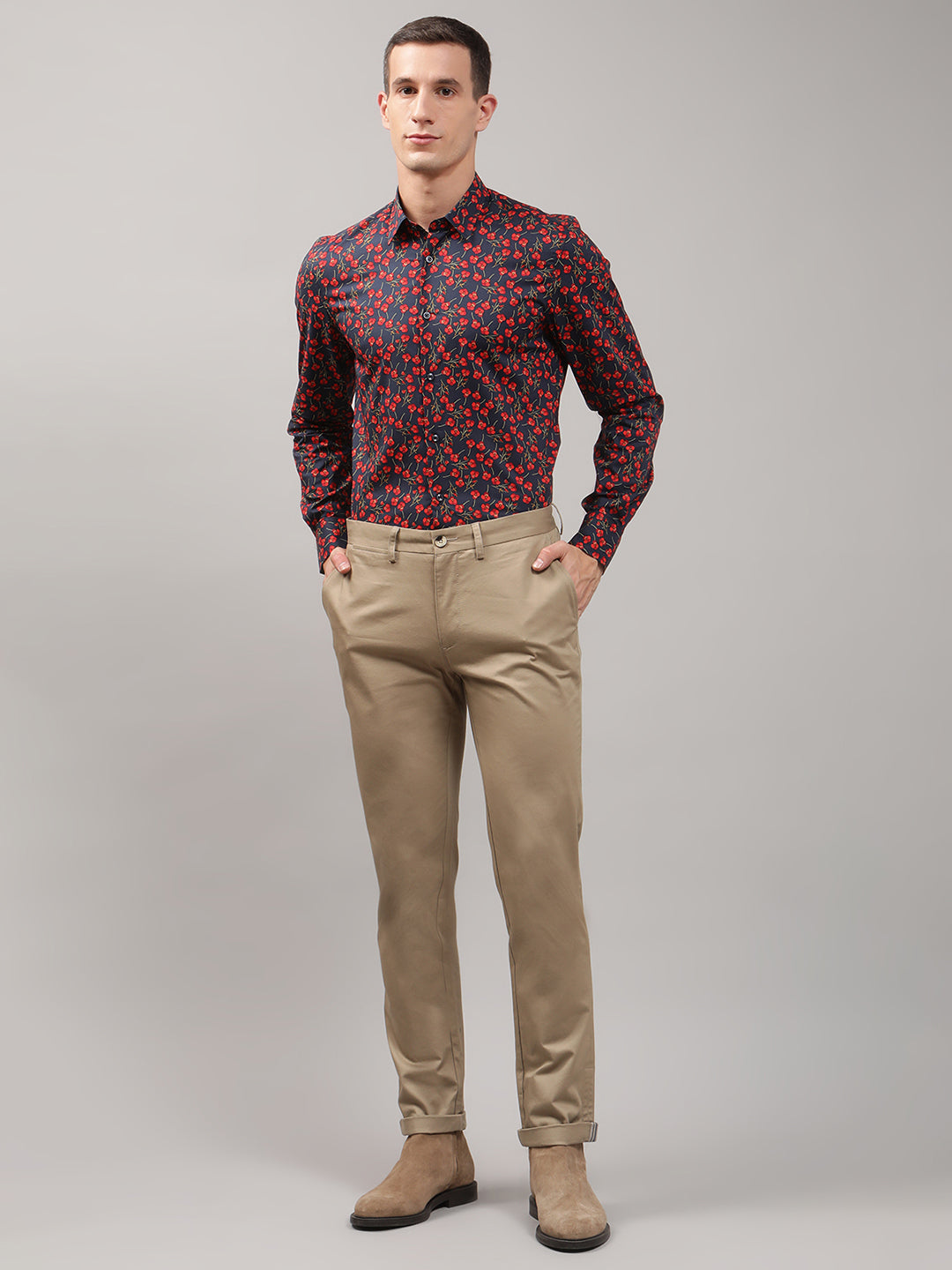 Antony Morato Multi Floral Print Slim Fit Shirt