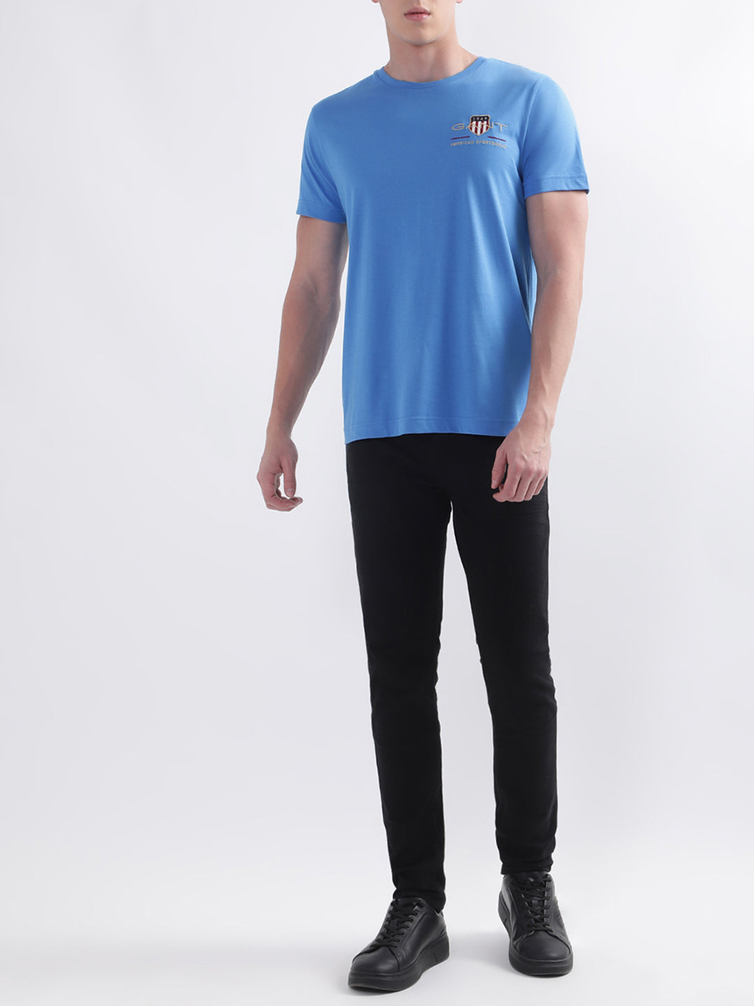 Gant Blue Archive Shield Logo Regular Fit T-Shirt