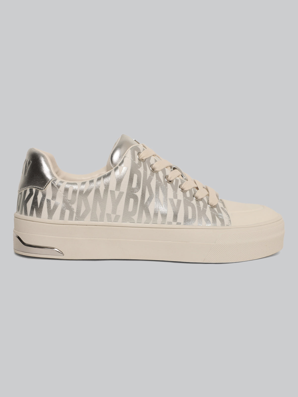 DKNY Women Off White Sneakers