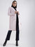Elle Women Pink Solid Collar Overcoat