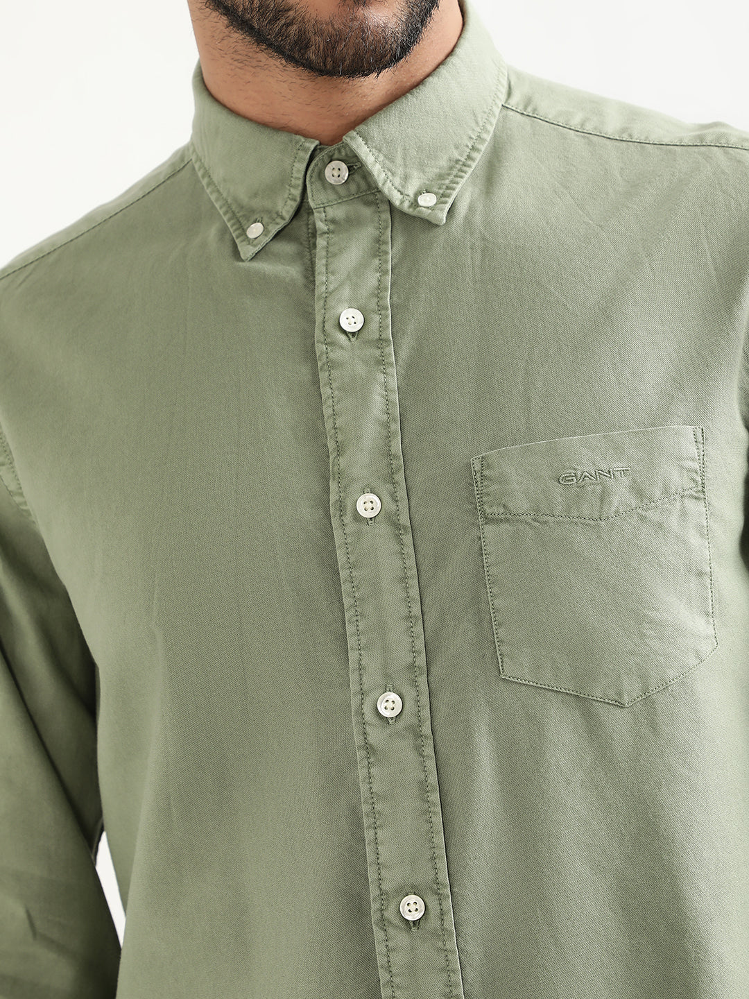 Gant Green Regular Fit Shirt