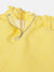 Elle Kids Girls Yellow Solid Regular Fit Skirt