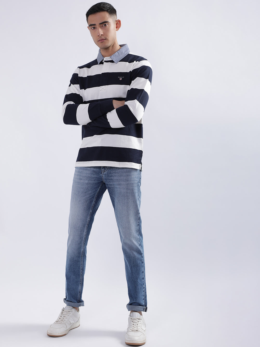 Gant Multi Fashion Striped Regular Fit Polo T-Shirt