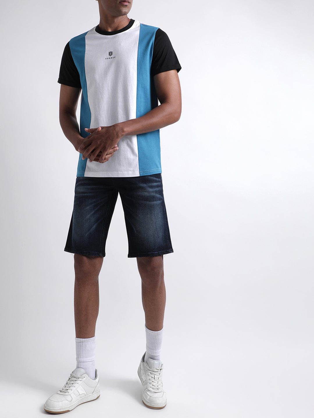 Iconic Men Multi Crew Neck Tshirt