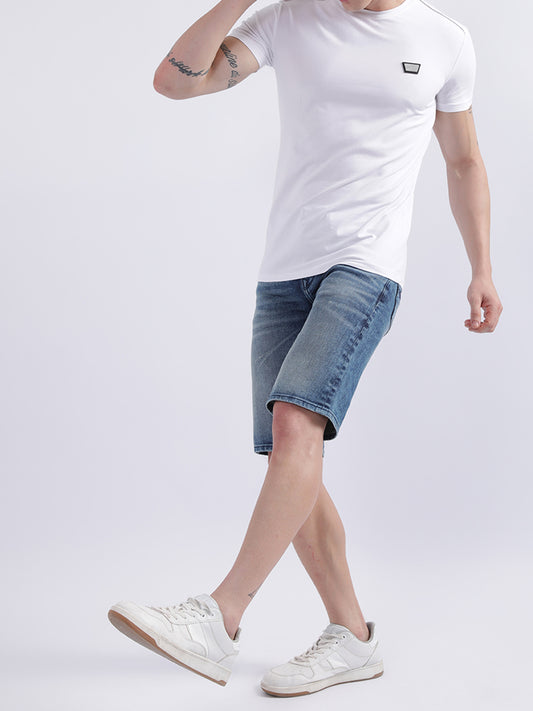 Antony Morato White Slim Fit T-Shirt