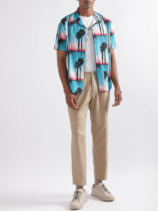 Antony Morato Multi Printed Regular Fit Shirt