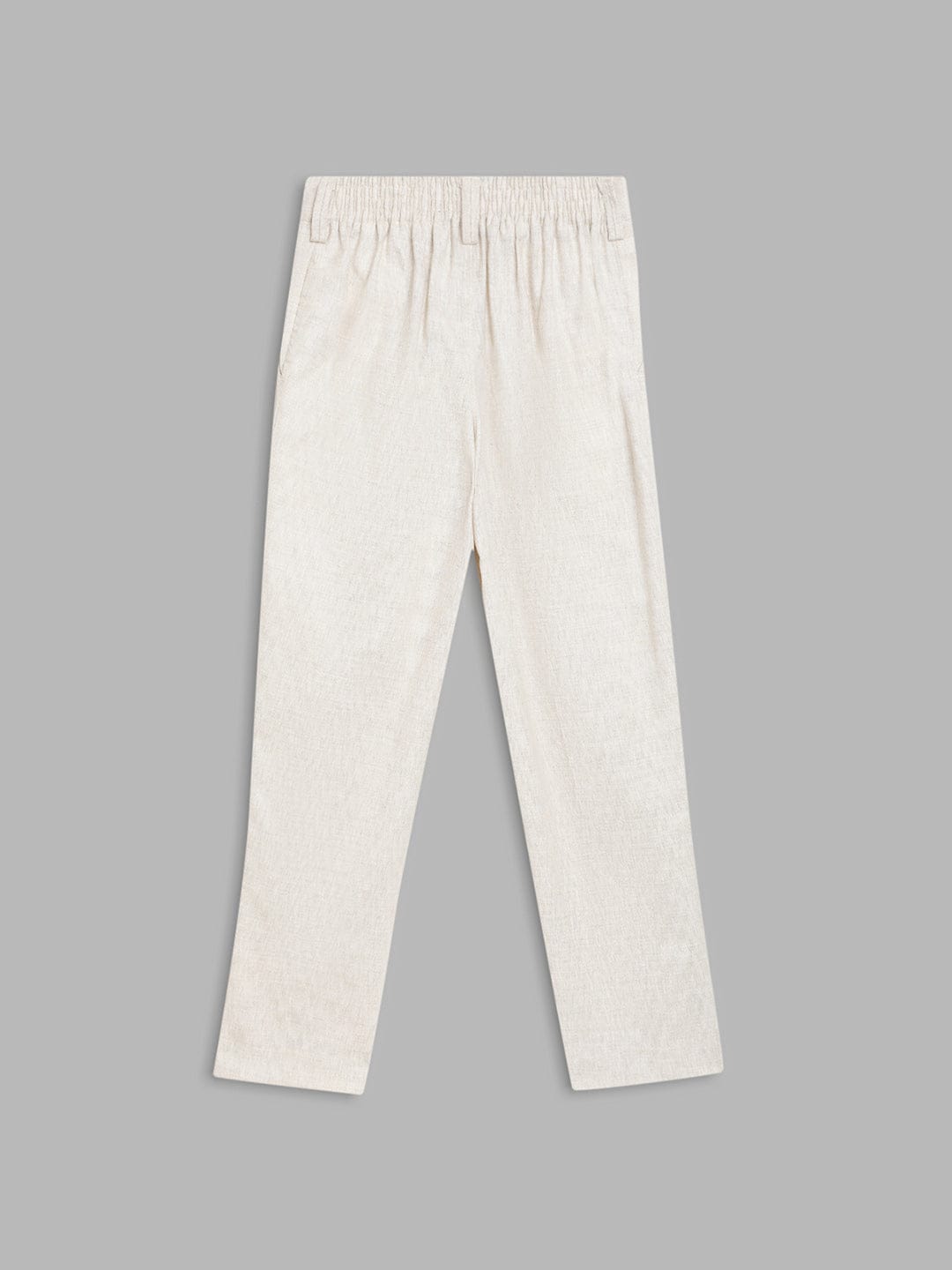 Blue Giraffe Boys Mandarin Collar Bandi Set