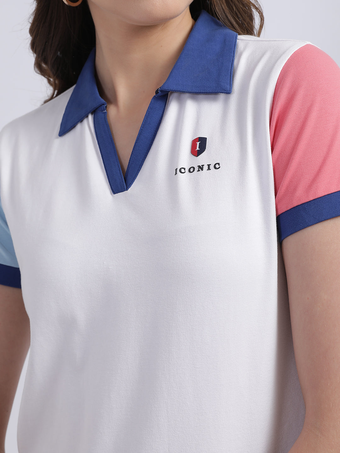 Iconic Multicolor Regular Fit Polo T-Shirt