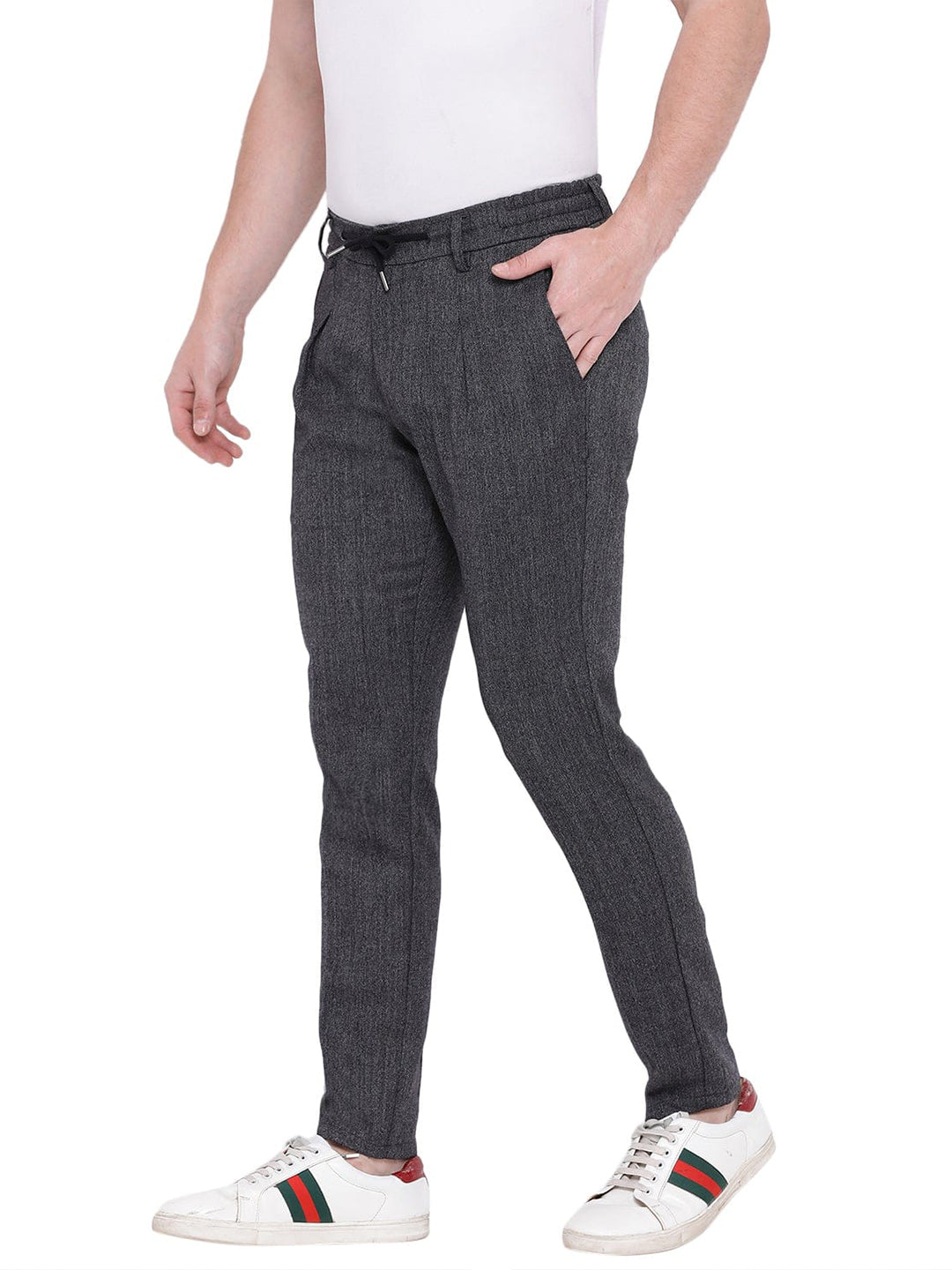 Bruun & Stengade Men Slim Fit Trouser
