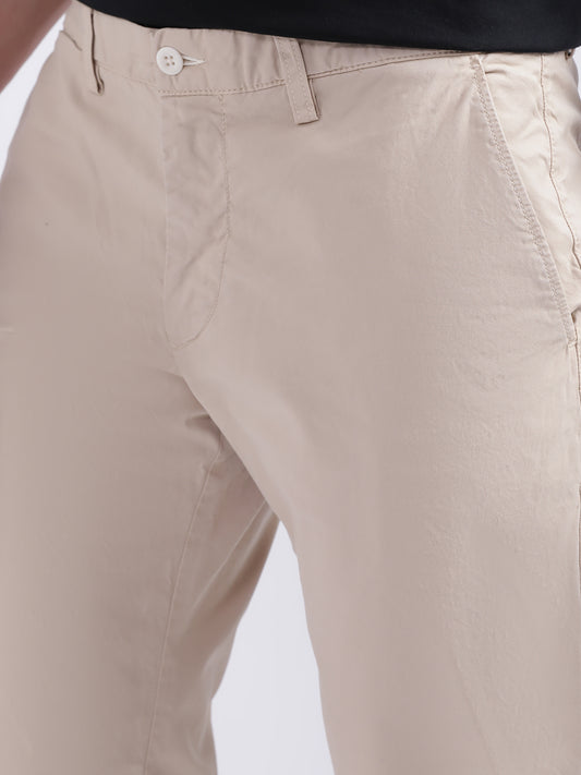 Gant Men Slim Fit Comfort Mid-Rise Trousers