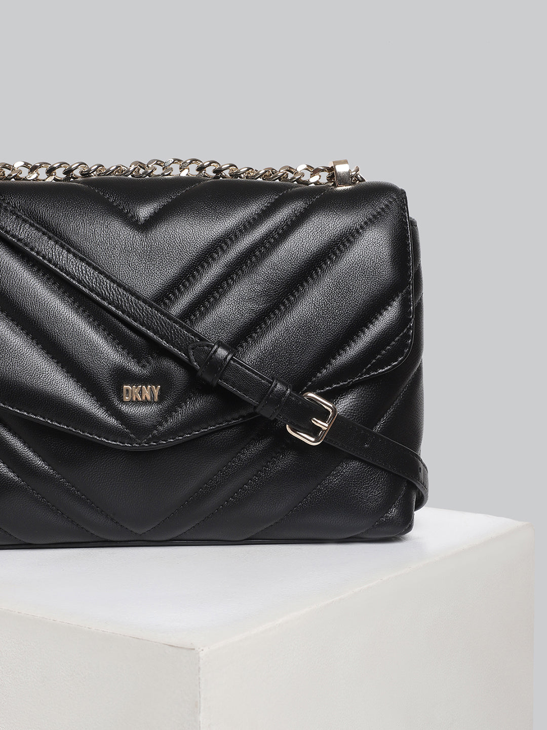 DKNY Women Black Shoulder Bag