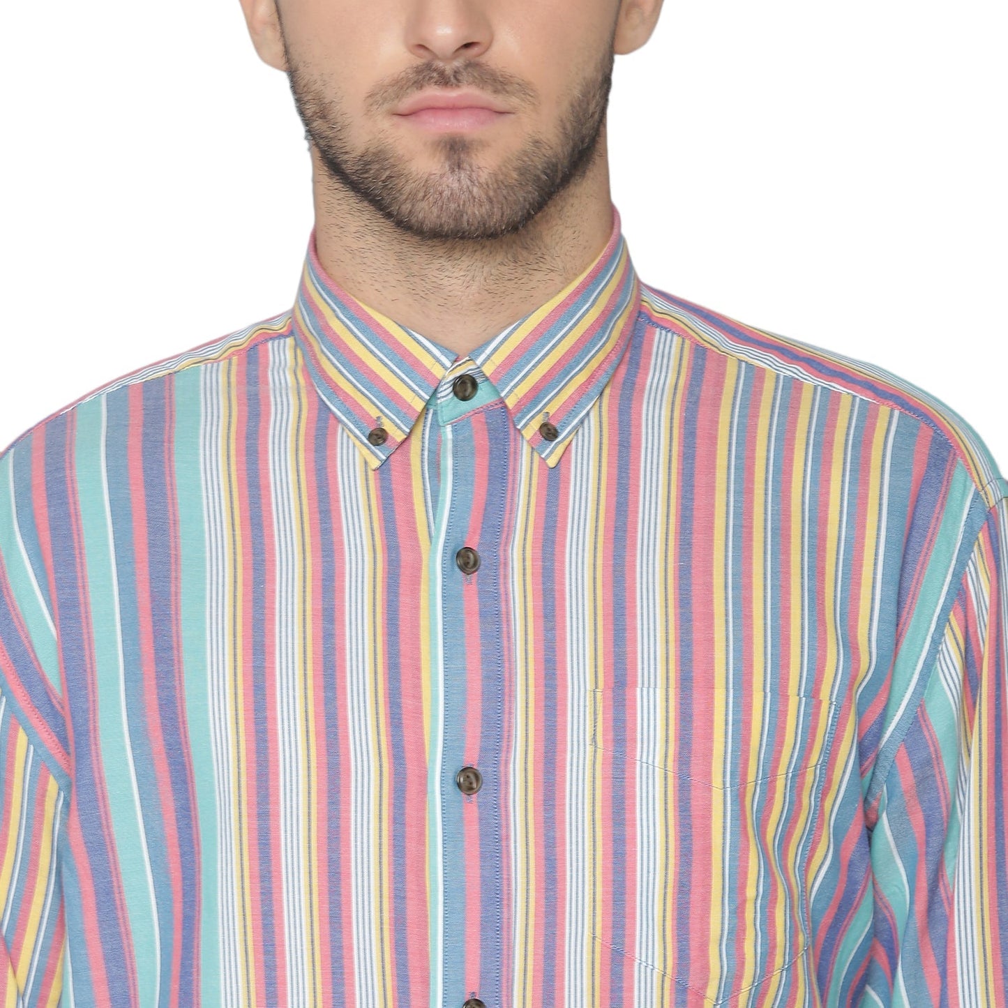 Gant Multi Striped Regular Fit Shirt