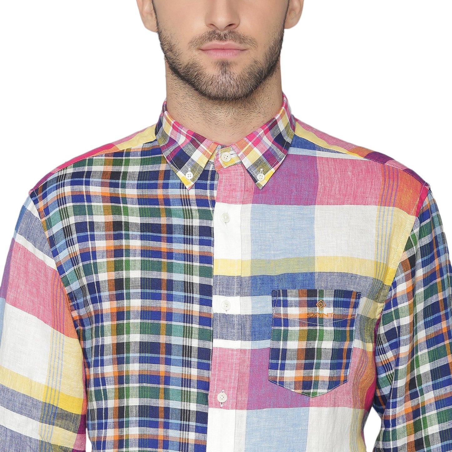 Gant Multicolor Checked Regular Fit Shirt