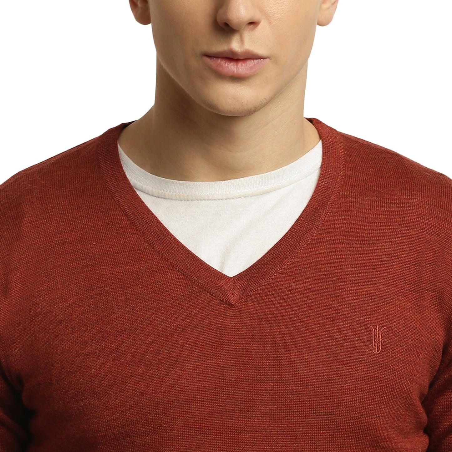 Bruun & Stengade Men Black V Neck Sweater