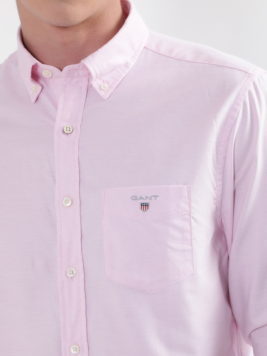 Gant Pink Oxford Regular Fit Shirt