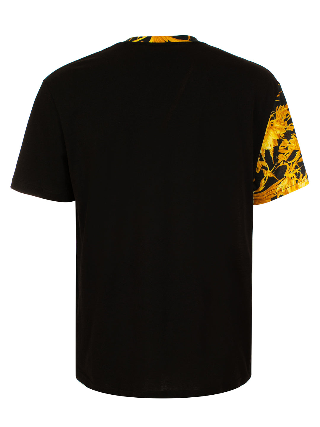 Just Cavalli White Floral Slim Fit T-Shirt