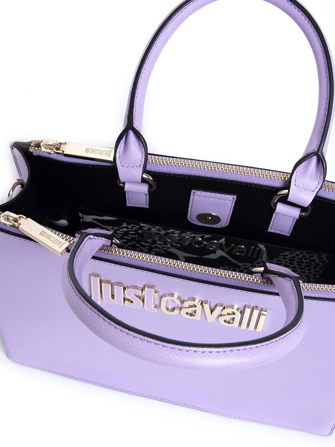 Just Cavalli Women Purple Bag