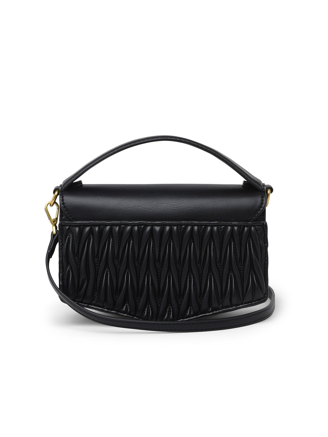 Just Cavalli Women Black Solid Crossbody Bags