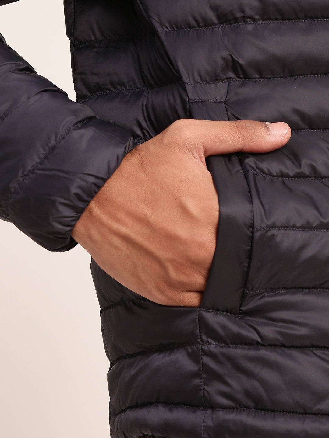 Gant Men Blue Solid Collar Jacket