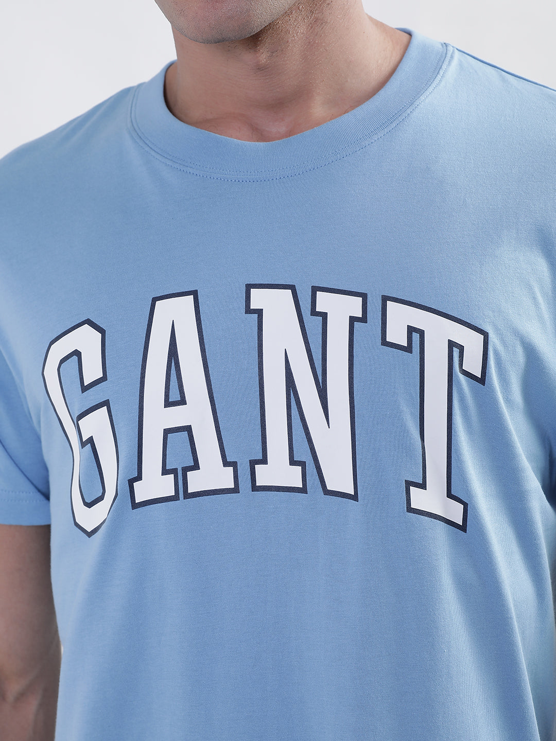 Gant Blue Logo Regular Fit T-Shirt