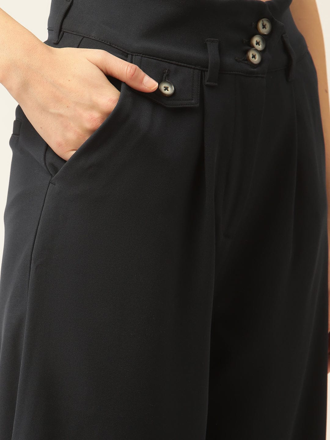 Elle Women Straight Fit Trouser