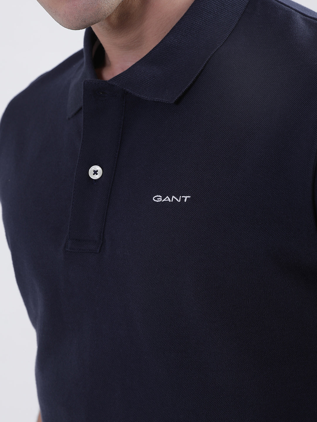 Gant Blue Regular Fit Polo T-Shirt