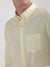 Gant Yellow Broadcloth Striped Regular Fit Shirt