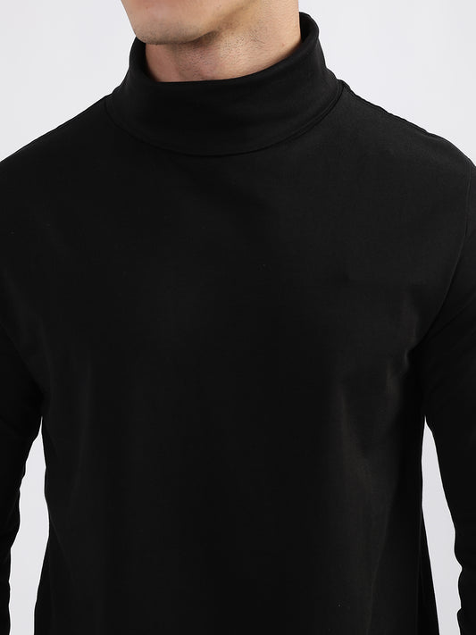 Lindbergh Black Fashion Slim Fit T-Shirt