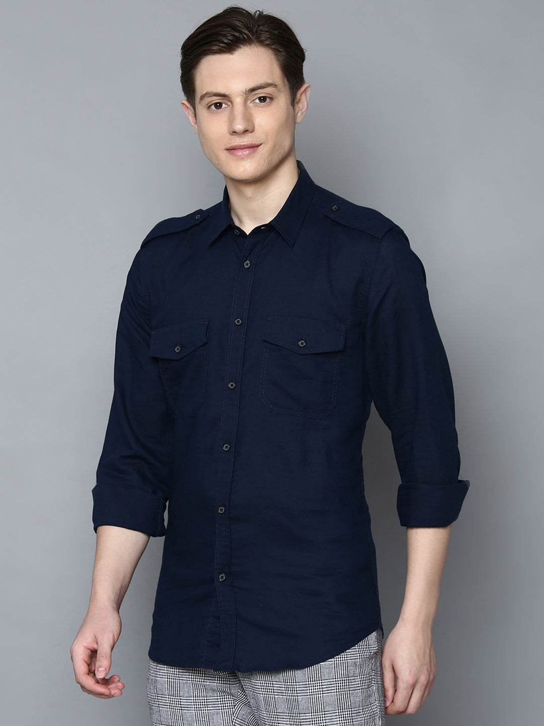 Antony Morato Blue Slim Fit Shirt