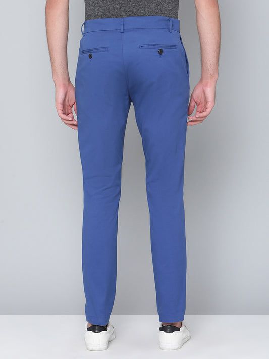 Antony Morato Men Blue Solid Skinny Fit Trouser