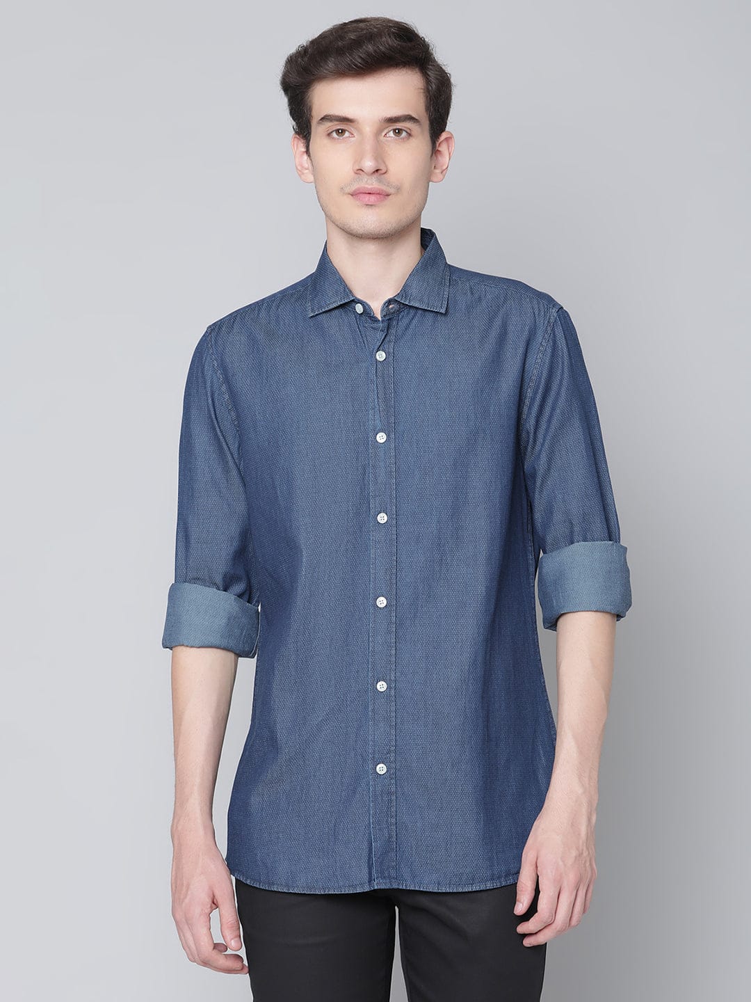 Antony Morato Men Blue Shirt