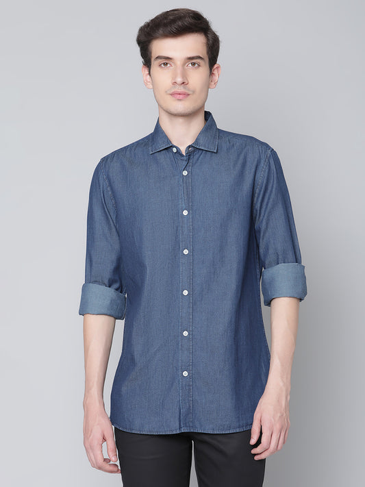 Antony Morato Men Blue Shirt