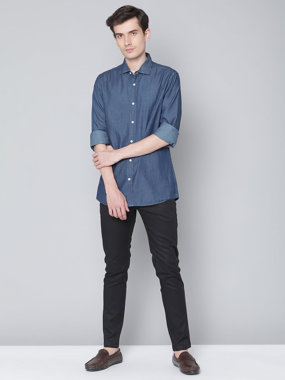 Antony Morato Men Blue Shirt