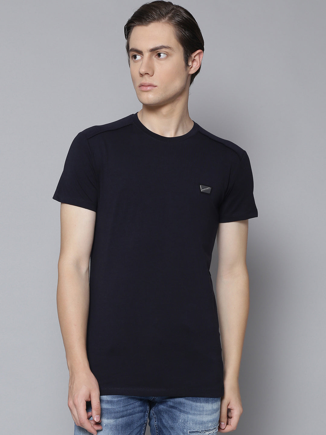 Antony Morato Navy Blue Extra Slim Fit T-Shirt
