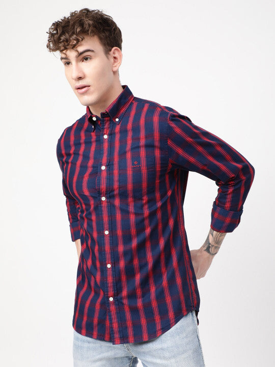 Gant Multi Checked Regular Fit Shirt