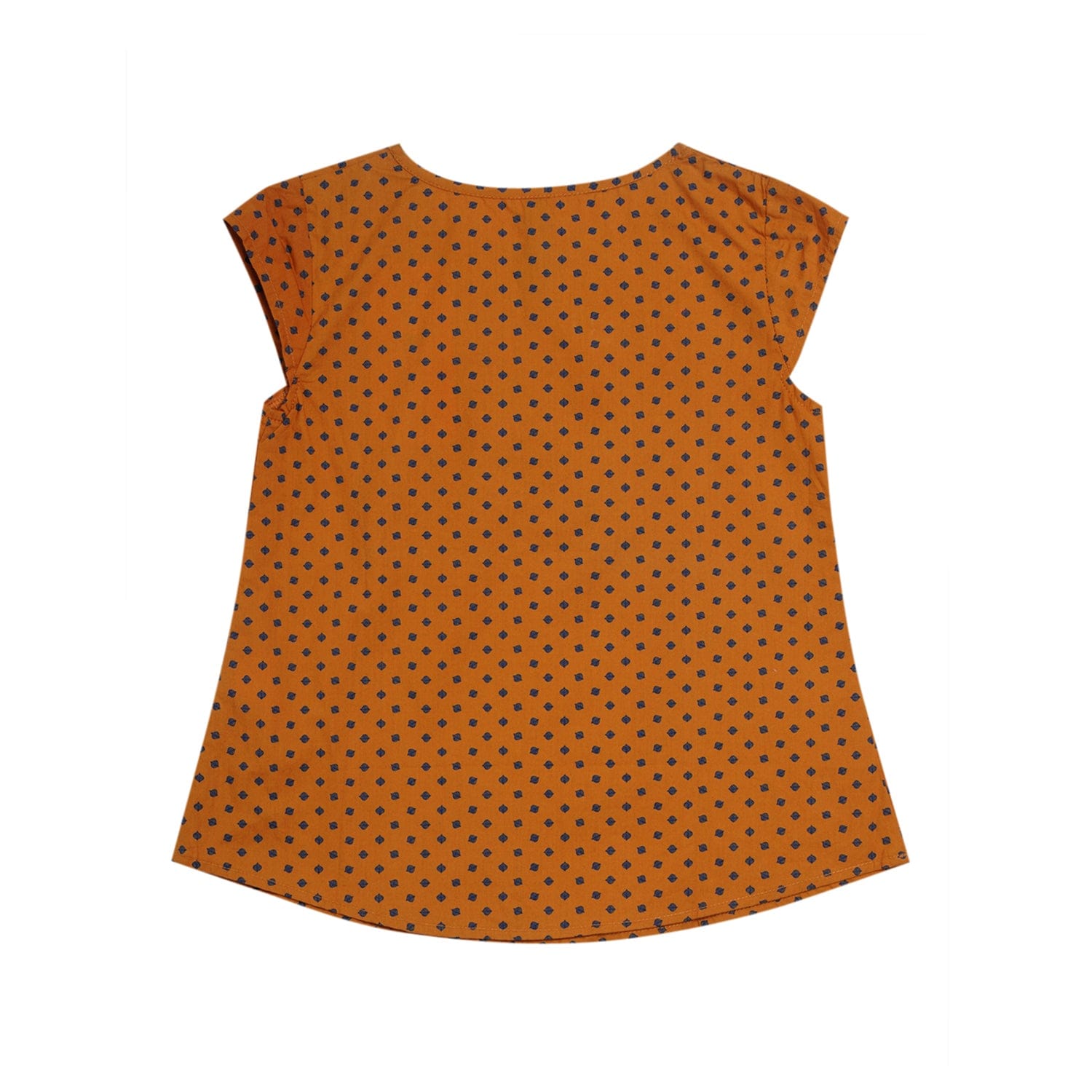 Blue Giraffe Girls Top