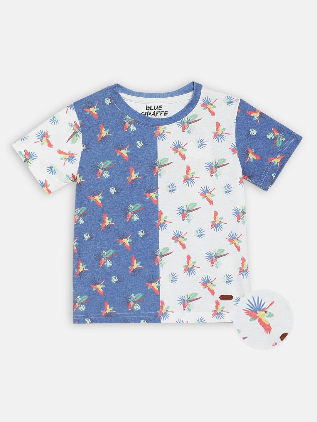 Blue Giraffe Boys Tshirt
