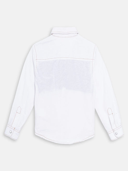 Blue Giraffe Boys Shirt