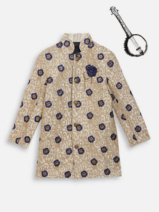 Blue Giraffe Boys Sherwani