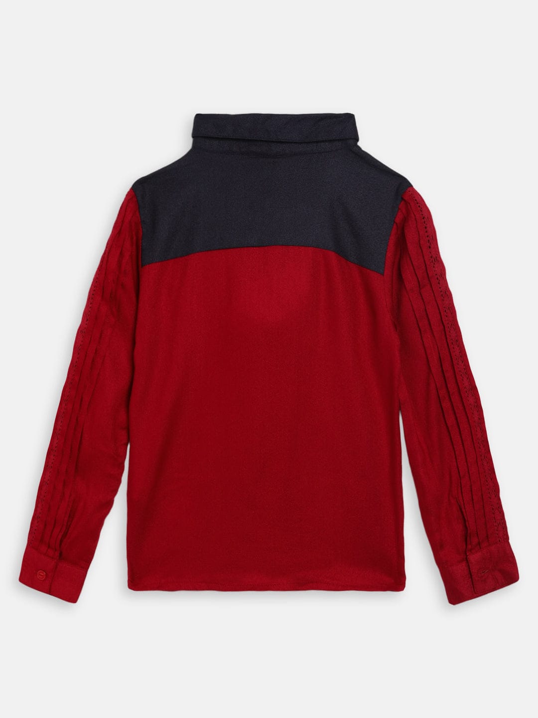 Blue Giraffe Girls Top