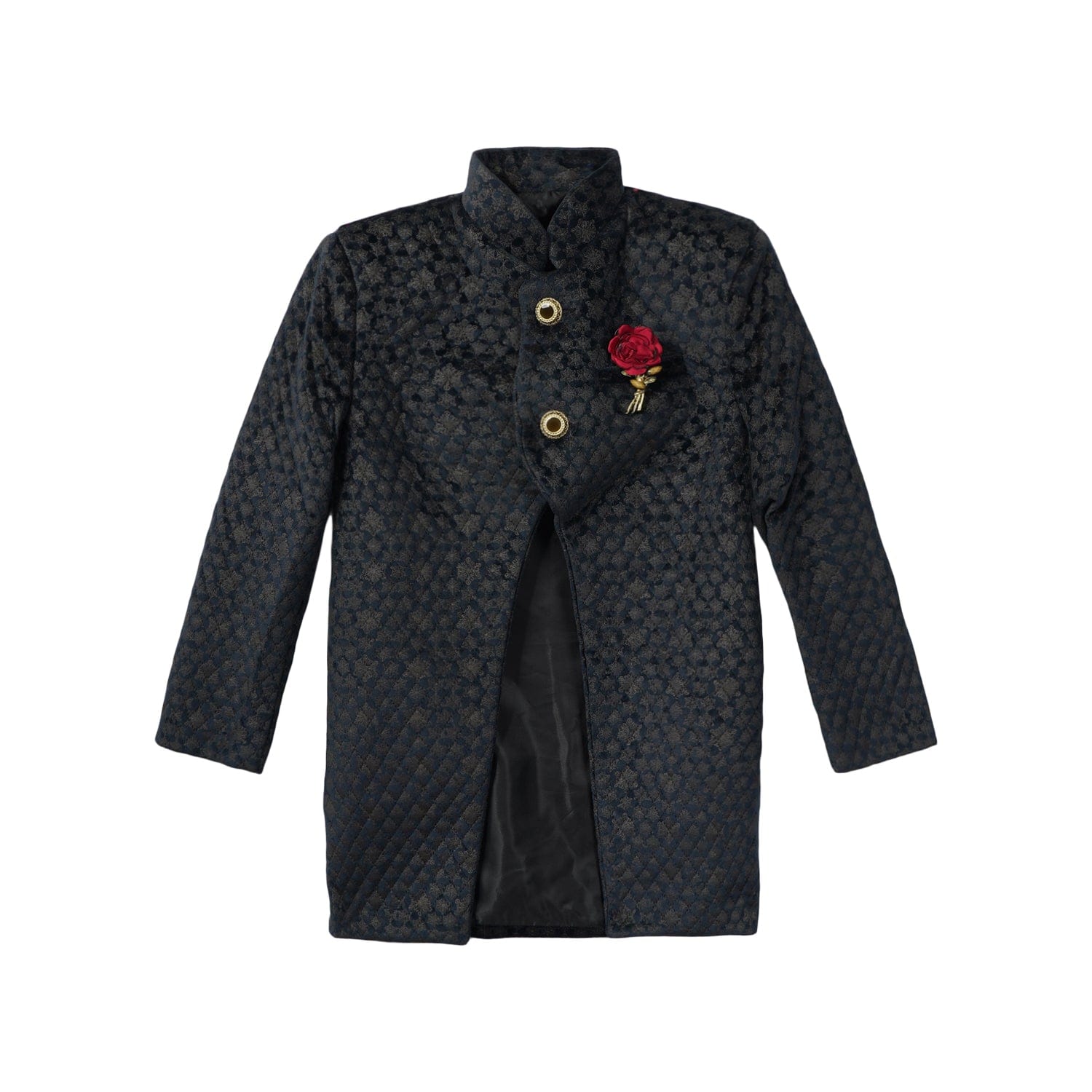 Blue Giraffe Boys Suit Set