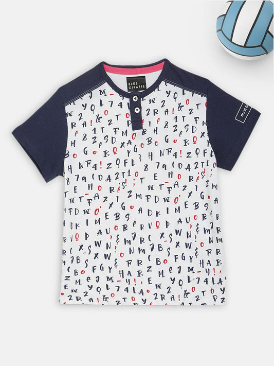 Blue Giraffe Boys Tshirt