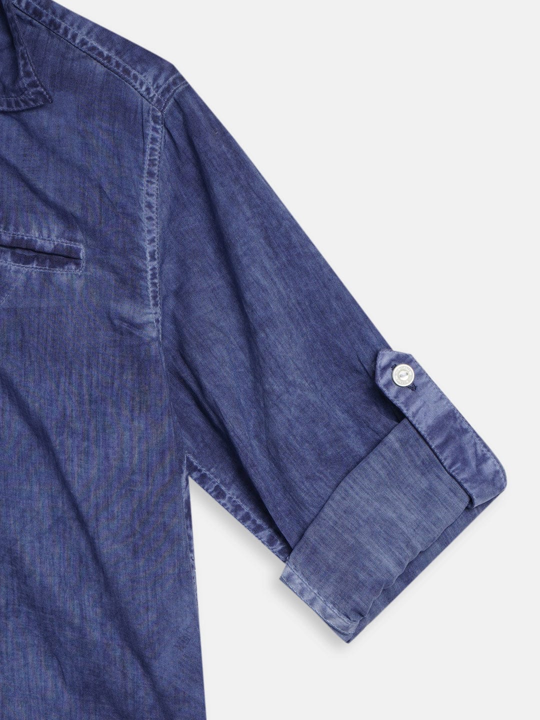 Blue Giraffe Boys Shirt