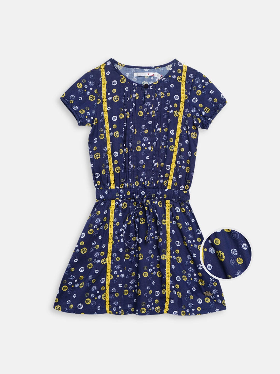 Elle Kids Round Neck Dress