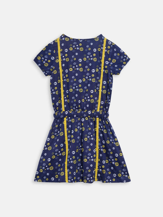 Elle Kids Round Neck Dress