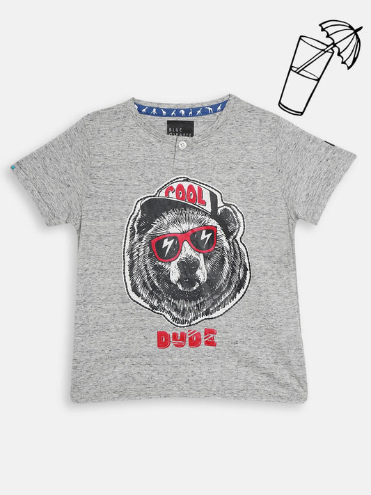 Blue Giraffe Boys Tshirt