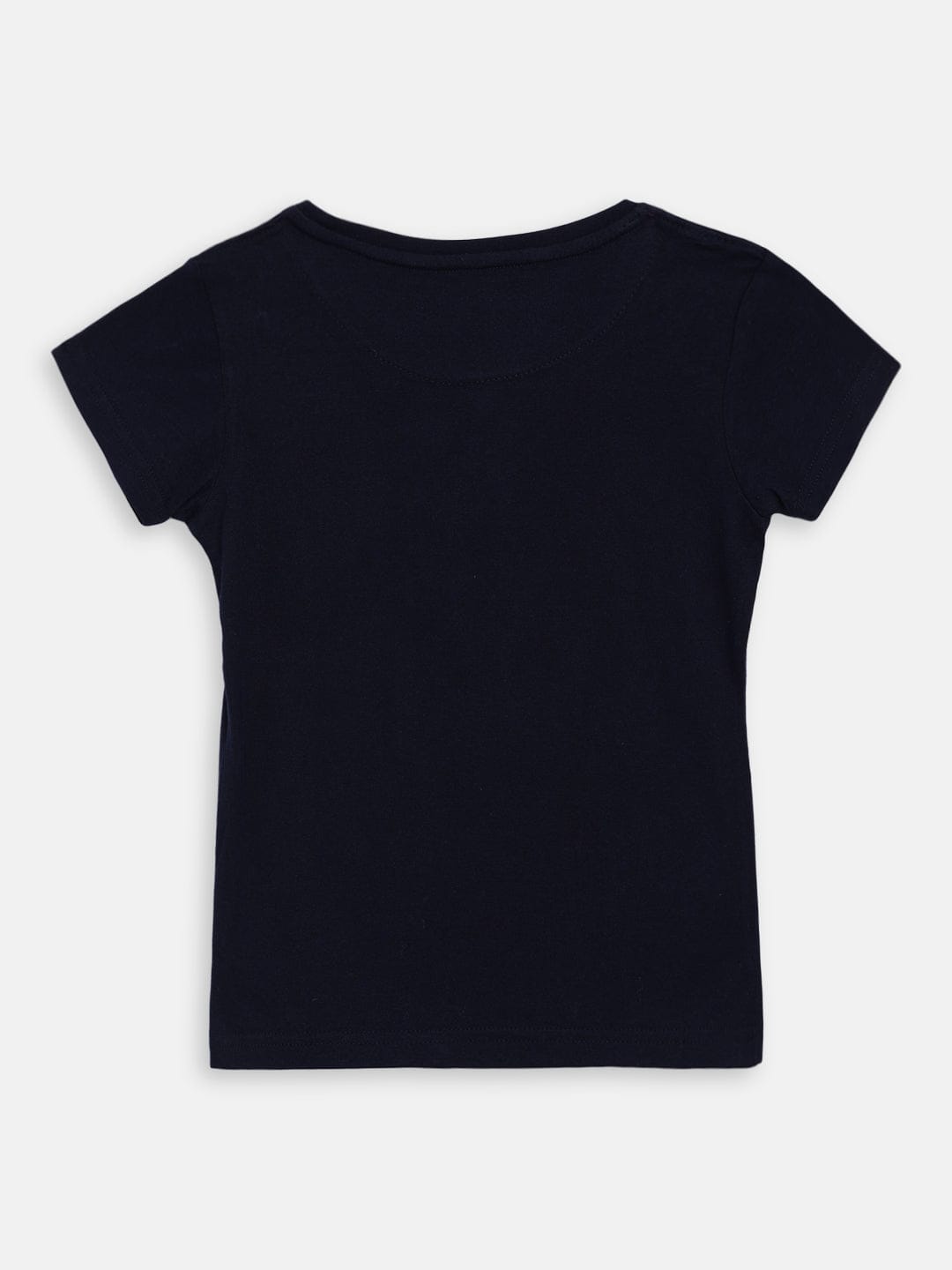 Blue Giraffe Girls Tshirt