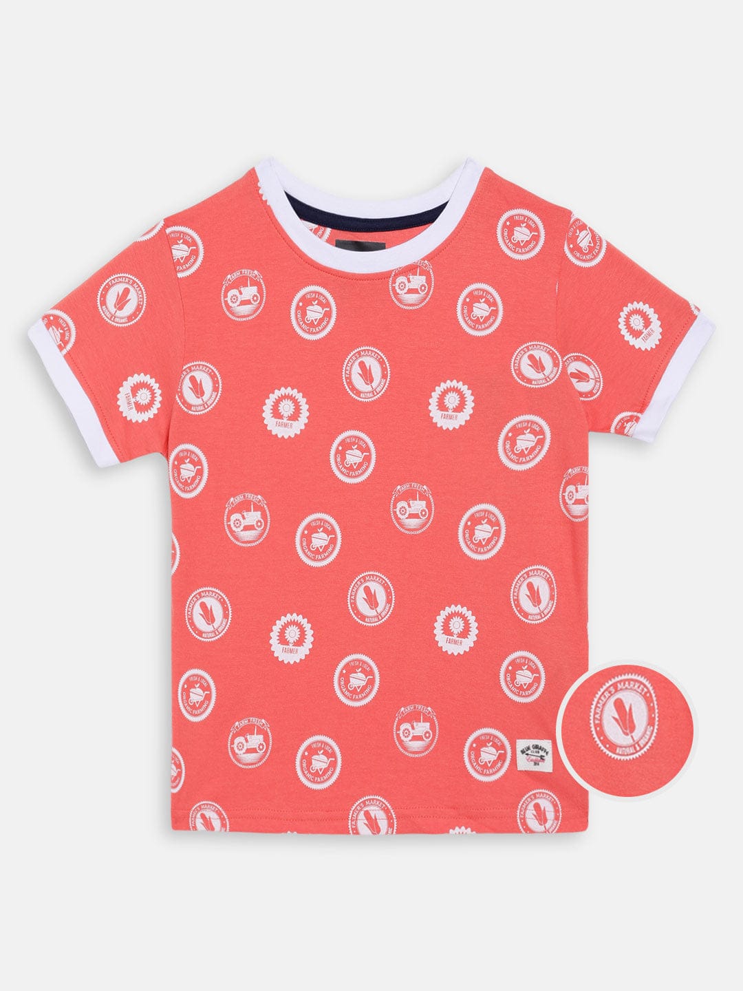 Blue Giraffe Boys Tshirt